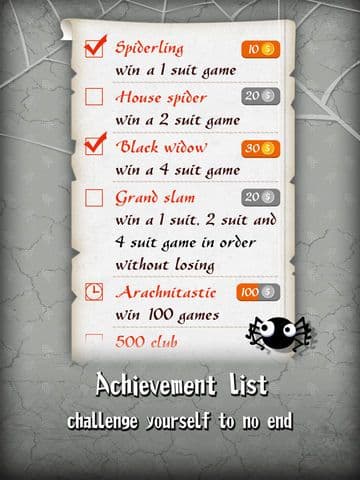 Alpha Spider Solitaire - Unlimited FreeCell plus Spades Saga screenshot 5