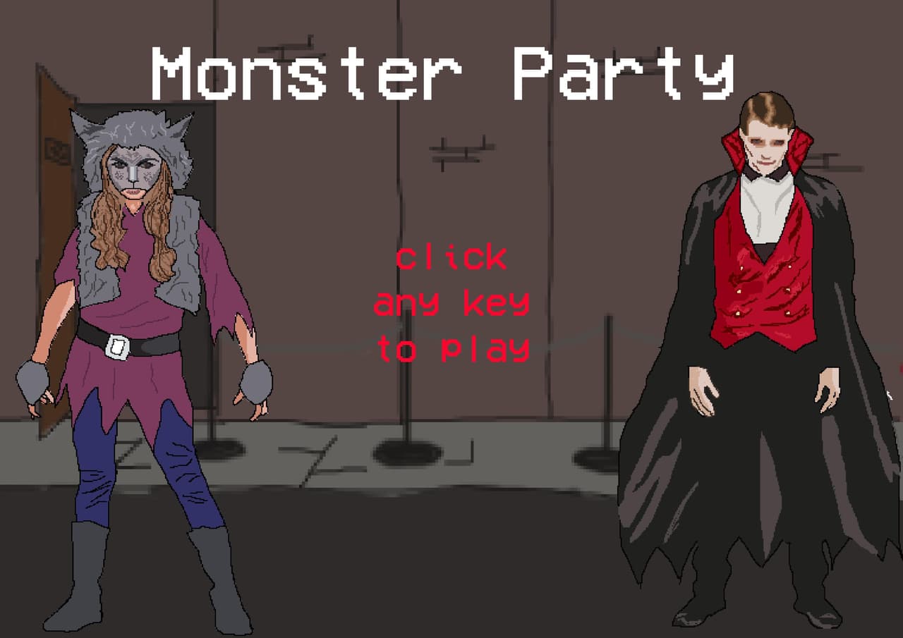 Monster Party Demo DarkTober 2018 Game Jam