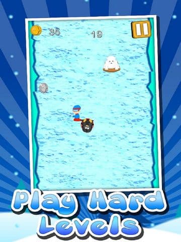 Penguin Mania! - Downhill Race to Survive