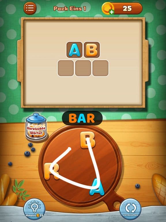 Wort Puzzle - Keks & Bonbon screenshot 2
