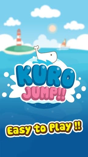 Kuro Jump - Cute Free game app screenshot 2