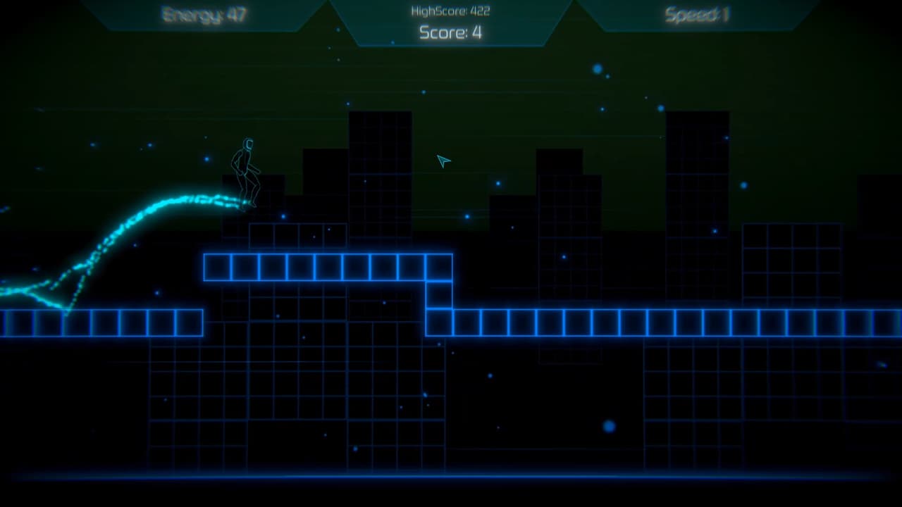 Neon Void Runner screenshot 5