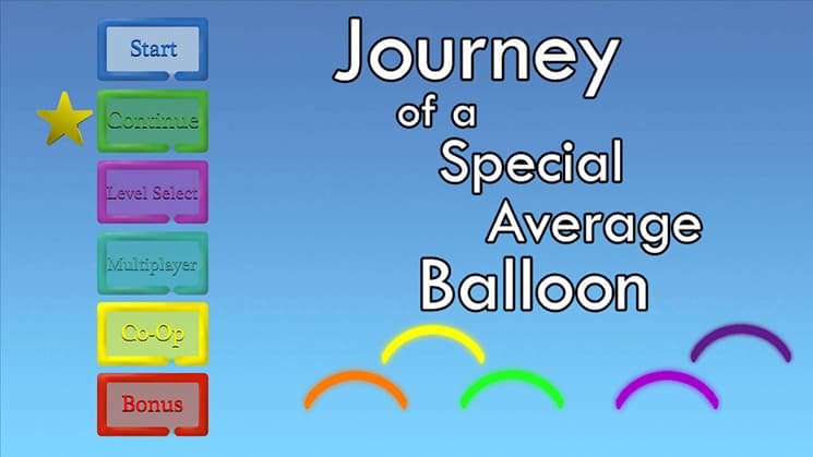 Journey of a Special Average Balloon screenshot 2