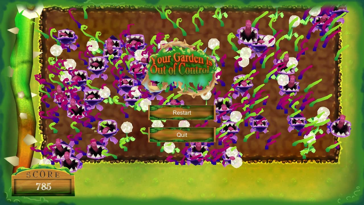 Your Garden is Out of Control