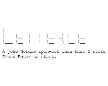 Letterle (zanesmith)