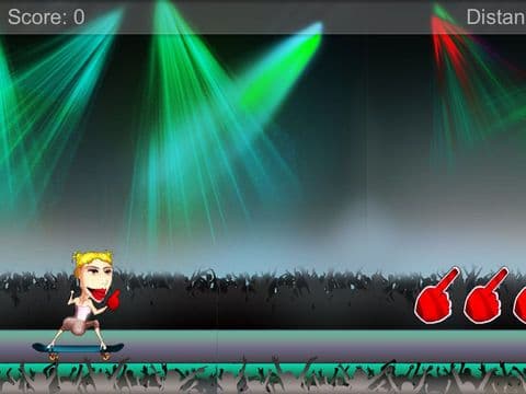 Twerk It Miley! ~ Free Celeb Super Running Game + Fun Skating Challenge