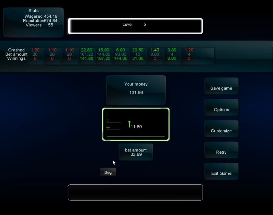 CRASH THE GAME screenshot 5