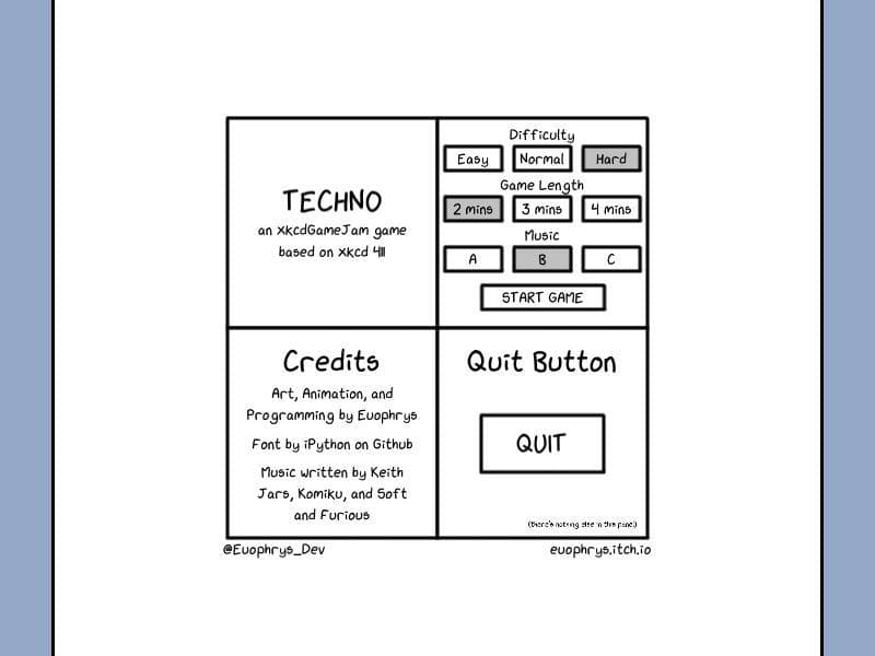 Techno - xkcd Game Jam screenshot 3