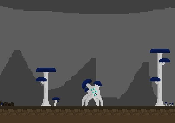 pygame platformer combat game (WIP) screenshot 3