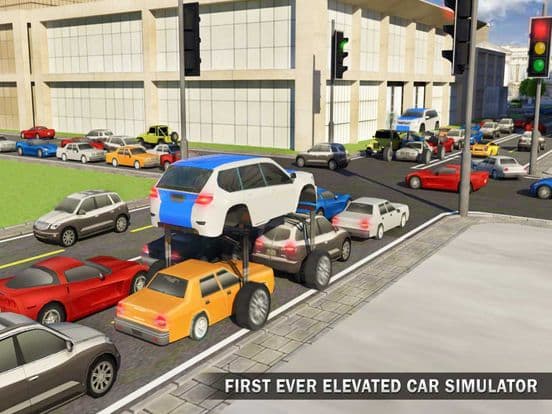 Mr. President Escort: Elevated Car Driving Sim PRO screenshot 4