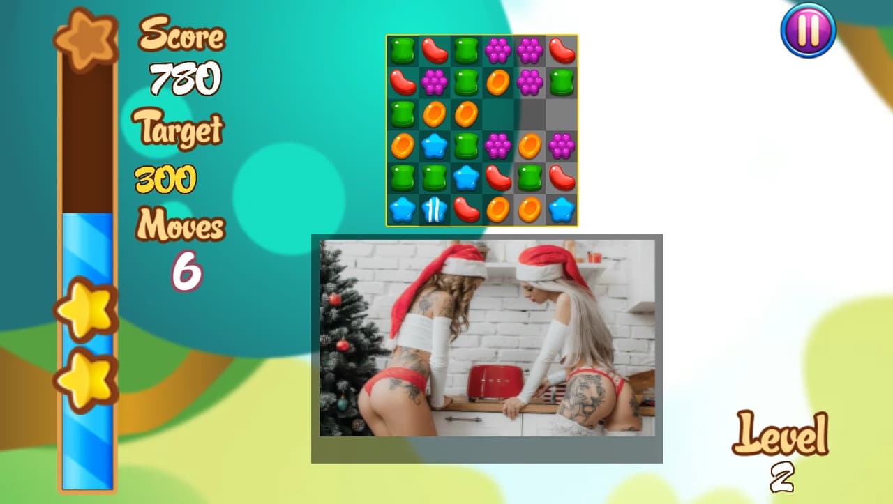 Erotic girls match 3 screenshot 3