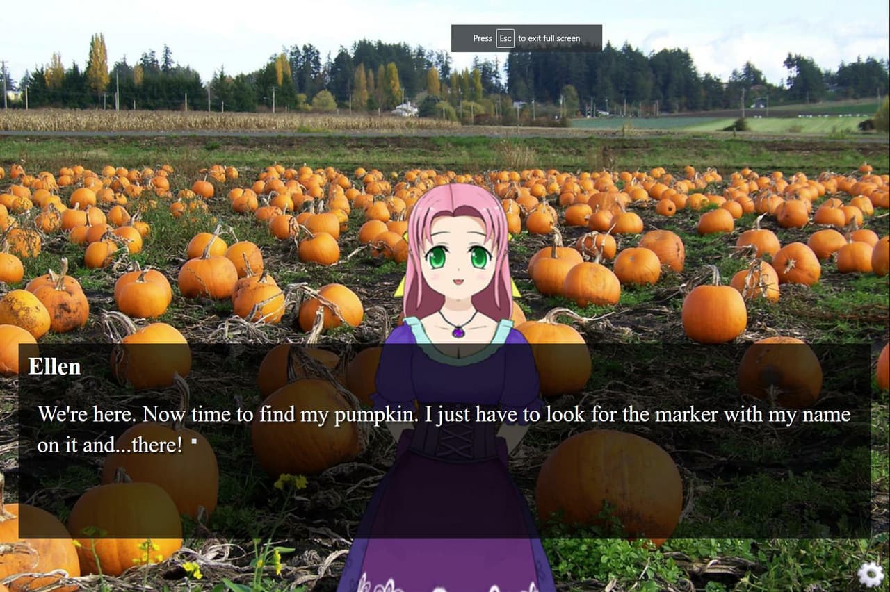 Ellen and the Pumpkin screenshot 2