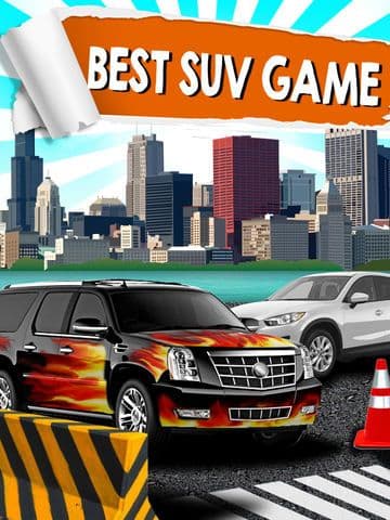 SUV Trucks Parking Madness Free Game screenshot 2