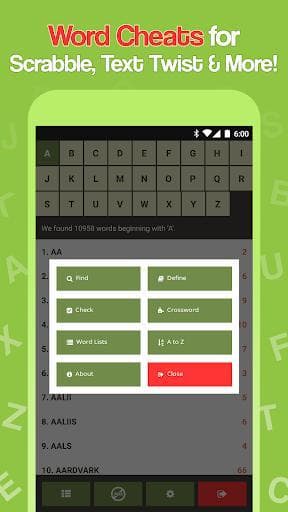 Scrabble Word Helper Ad Free screenshot 6