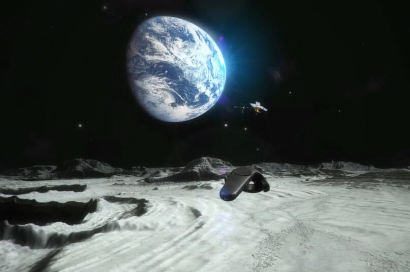VR Astronomy and Geography Lab (Universe Spacecraft, Solar System, Earth, Moon, Relativity, Flying over the World, etc) screenshot 4