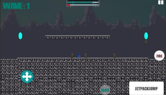 simple endless shooter android game