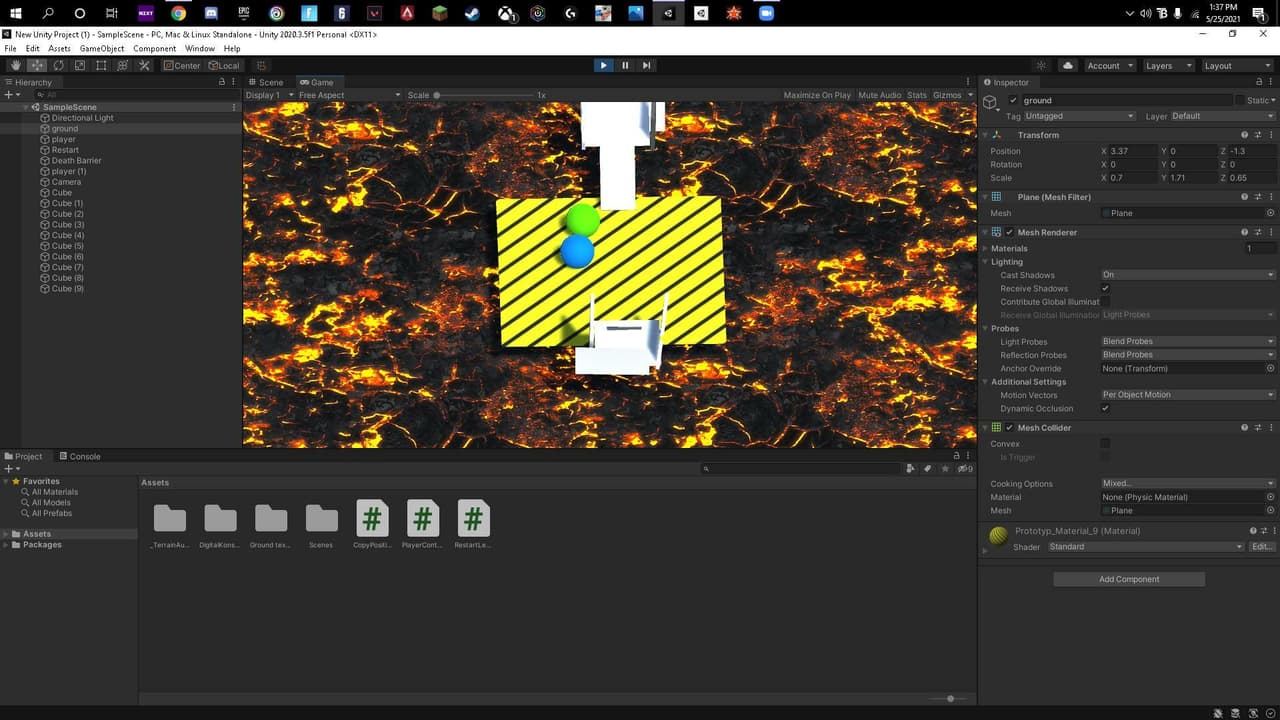Unity project