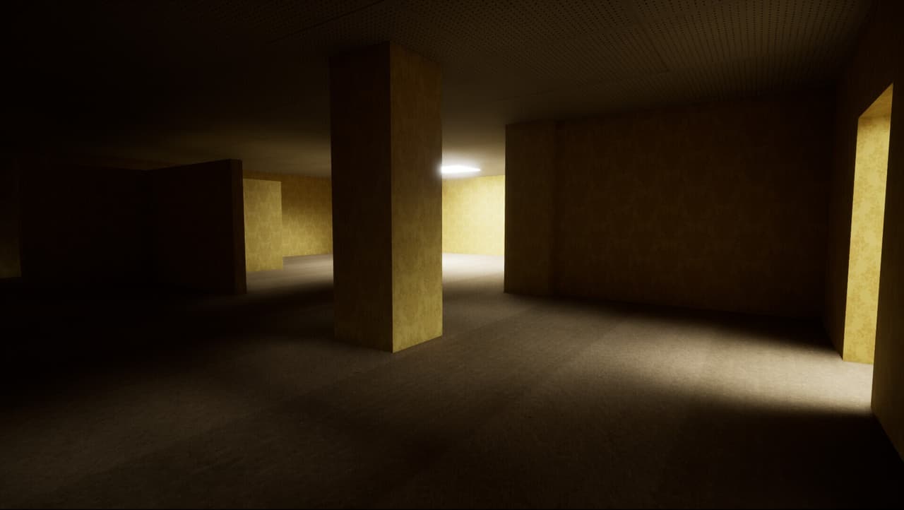 Explore the backrooms screenshot 2