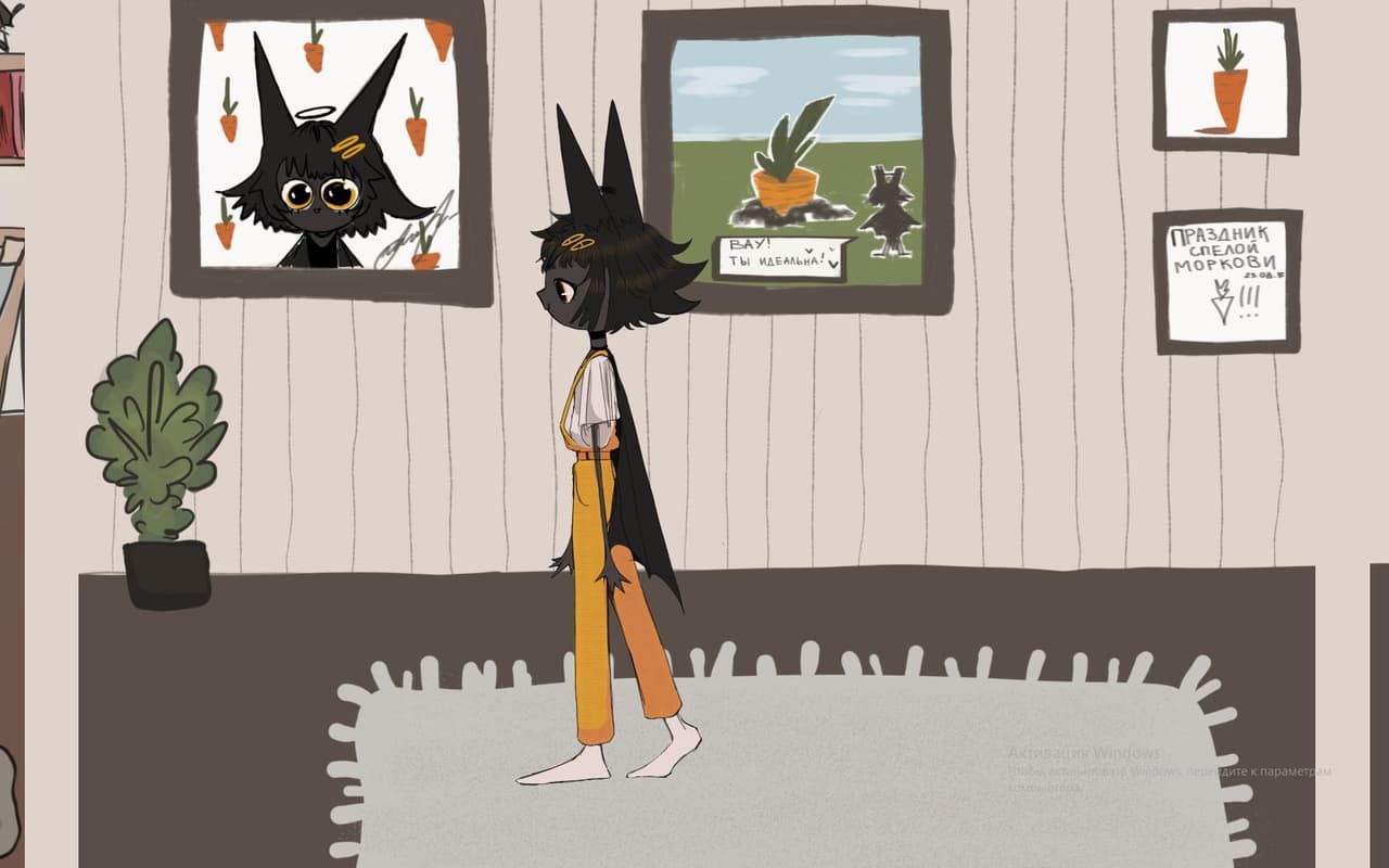 Batt and carrots