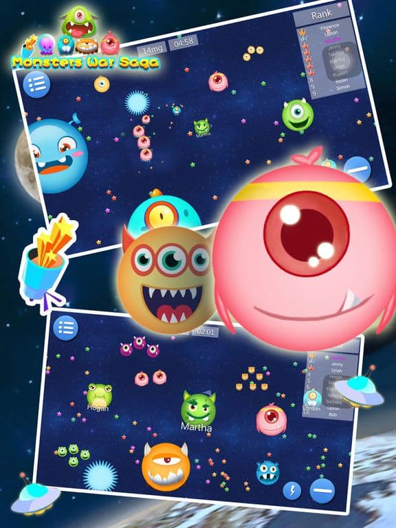 Monsters War Saga - Eat Them All screenshot 3
