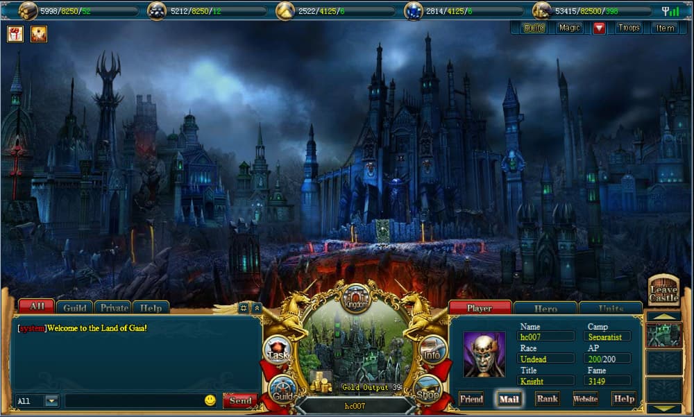 Heroes of Gaia screenshot 2