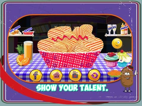 Fries Maker - Crazy french fries kitchen cooking game screenshot 4