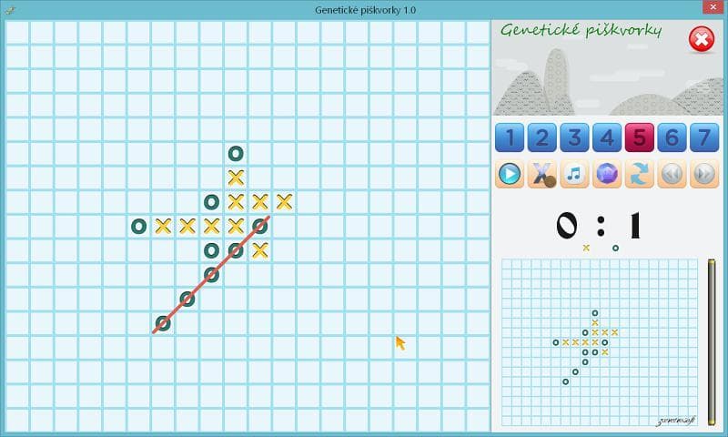 Genetic Tic-Tac-Toe screenshot 2