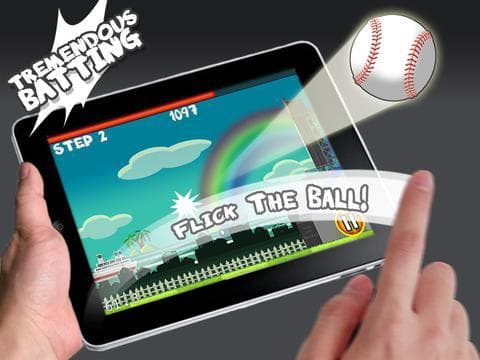 Flick Home Run ! HD screenshot 3