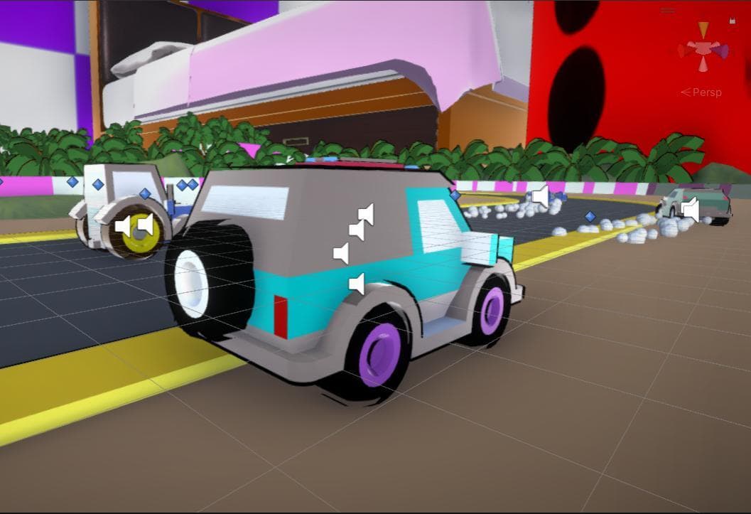 Just Drive a Lil: Its a Mini Racing Game! Demo screenshot 2