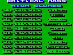 Critical Mass (1985)