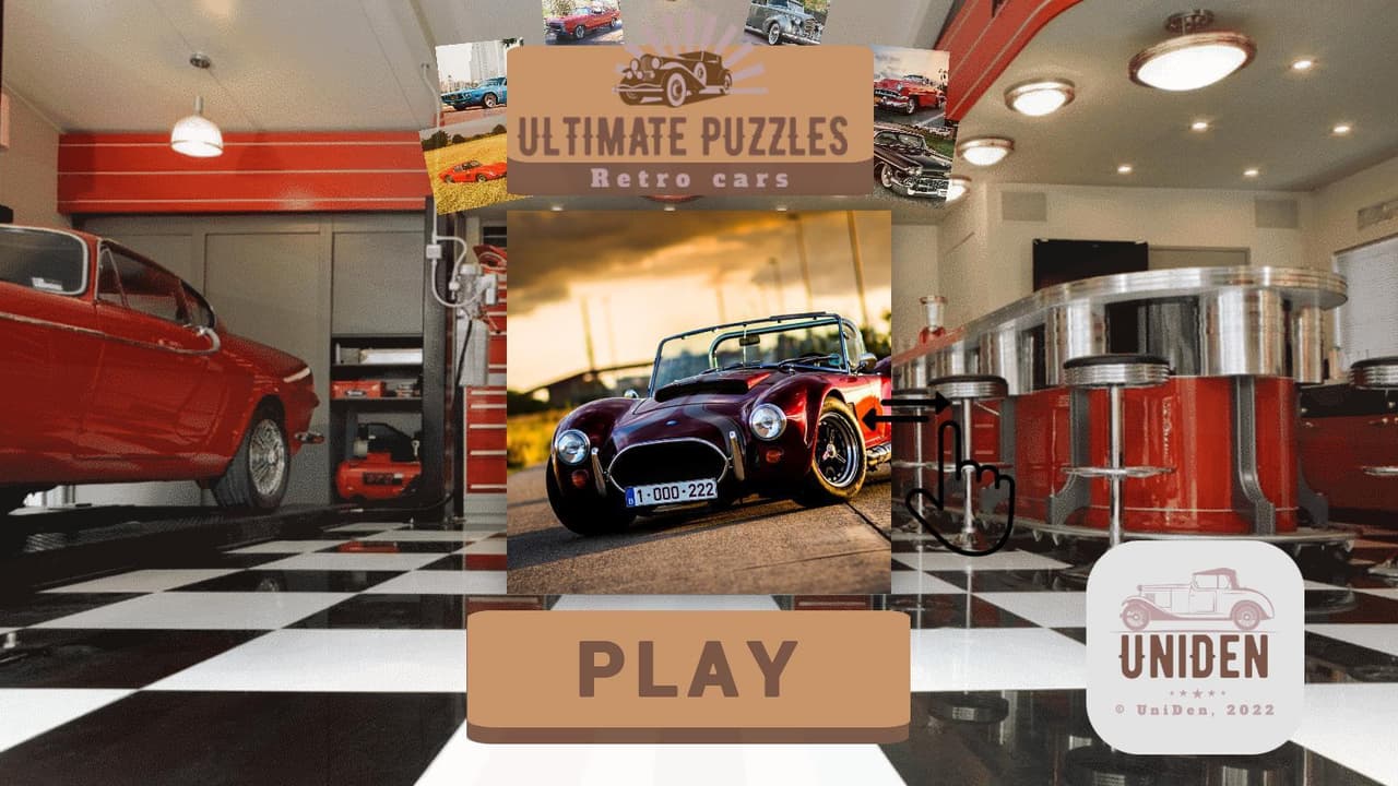 Ultimate Puzzles Retro Cars screenshot 2