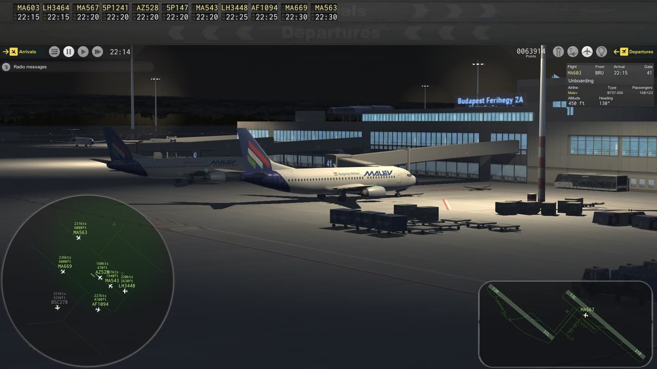 ATC:Cleared for Takeoff - Budapest Airport 06