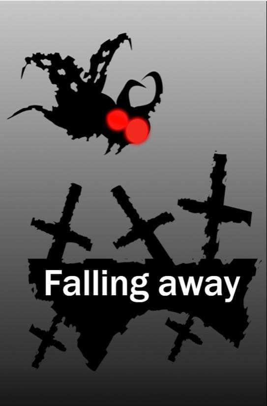 Falling away