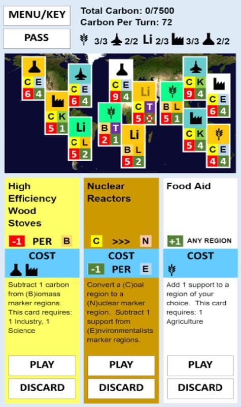 Global Warming Strategy Game screenshot 2