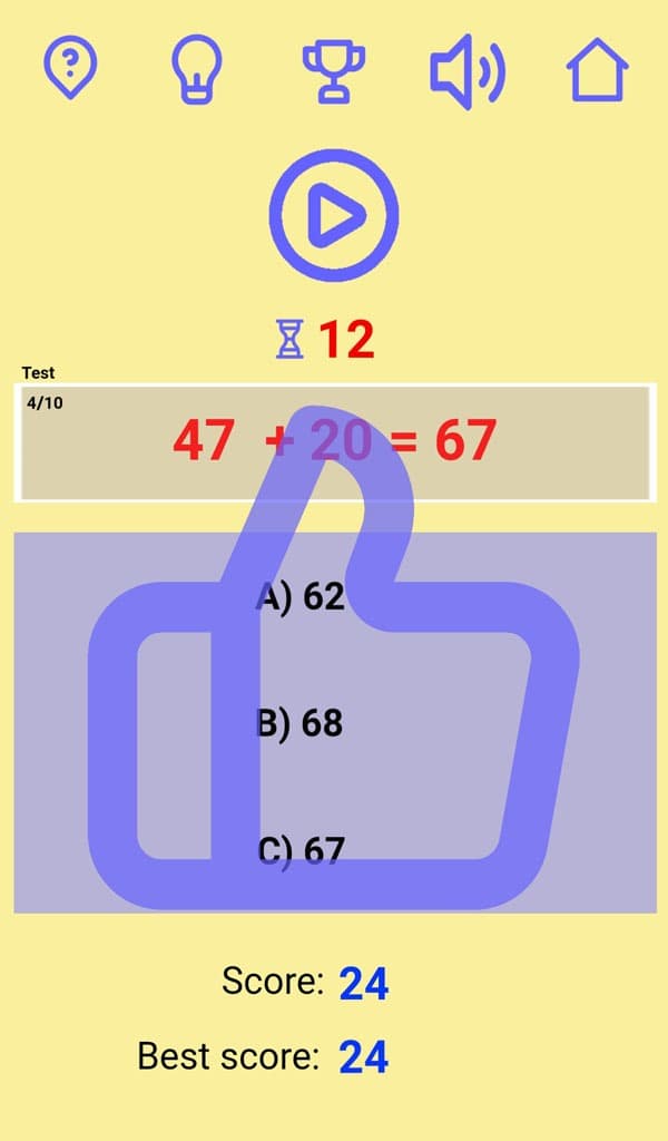MathTest21 screenshot 3
