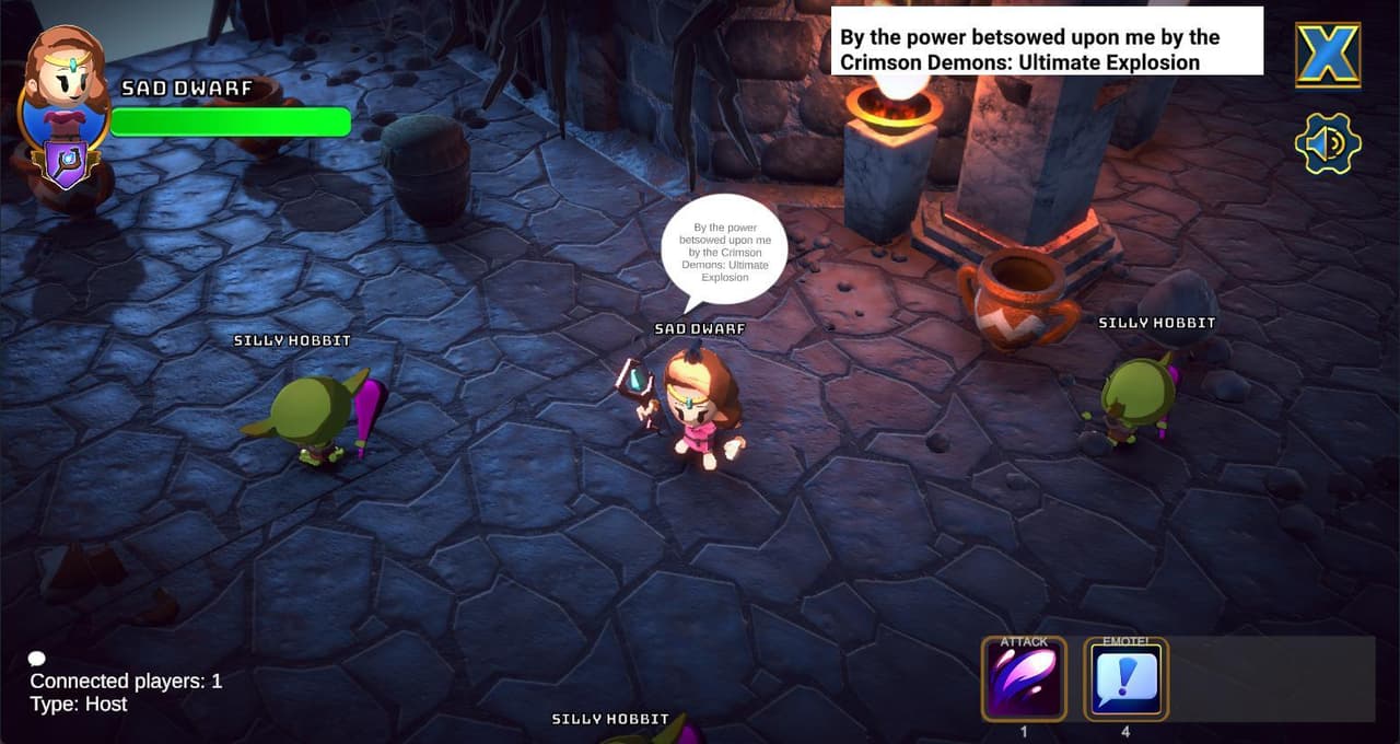Nevermore: Natural Language Spellcasting screenshot 2
