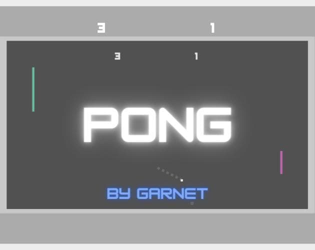 Pong Remake (Garnet)