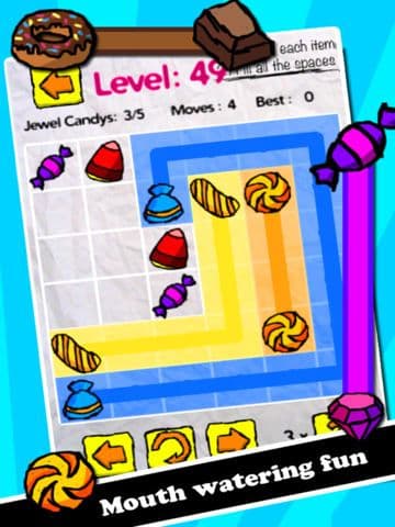 Jewel Candy Clash: Line Dash Puzzle Connect Game - by Cobalt Play Mania Games screenshot 4