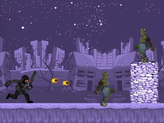 Mobile Gun Man Strike on Cyber War