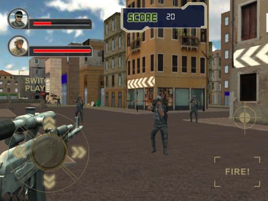 Sniper 3D Army - Shadow of Fire screenshot 3