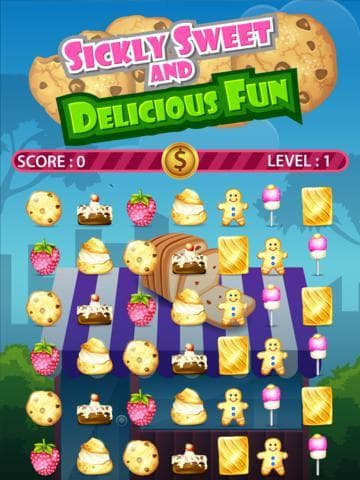 Bakers delight game: coffee , strawberry marshmallow & chocolate cookies FREE screenshot 2