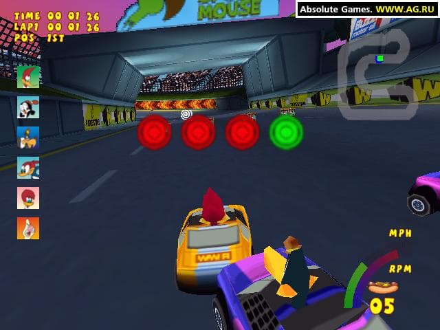 Woody Woodpecker Racing screenshot 2