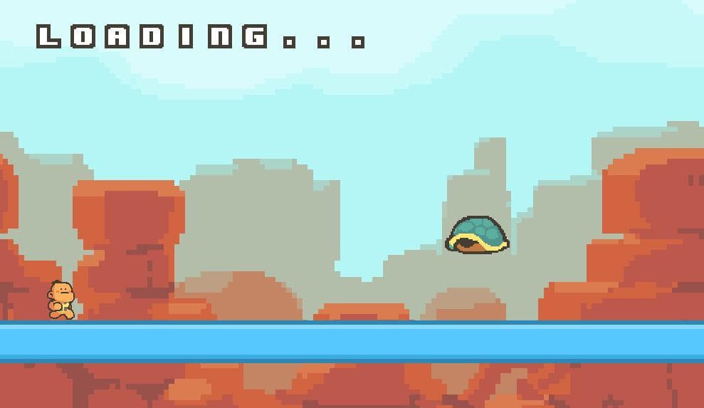 Loading Screen Platformer