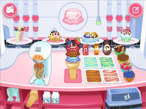 Strawberry Shortcake Ice Cream Island