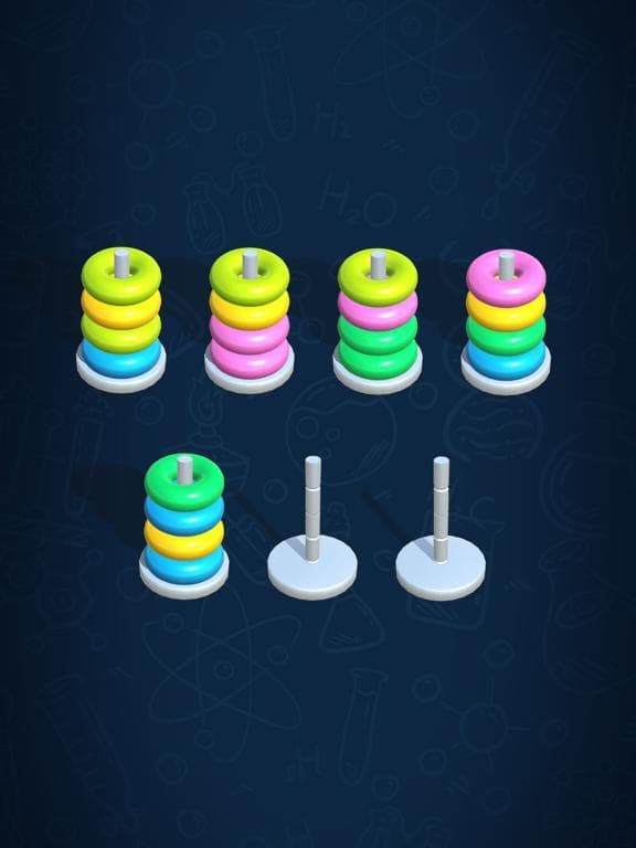 Hoop Stack Color: Sort Puzzle screenshot 3