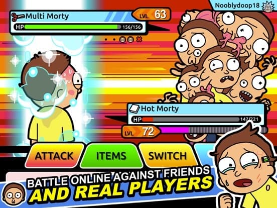 Rick and Morty: Pocket Mortys screenshot 3