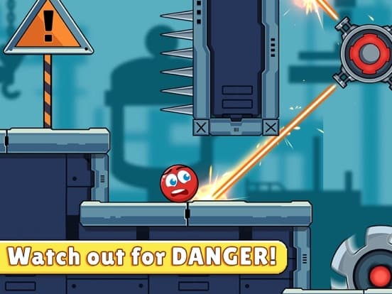 Red Bounce Ball Heroes screenshot 5