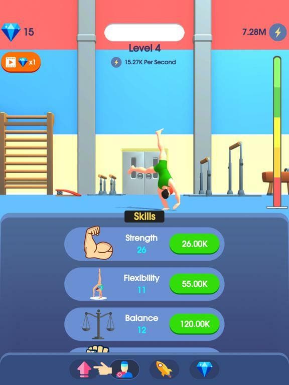 Idle Gymnastics screenshot 3