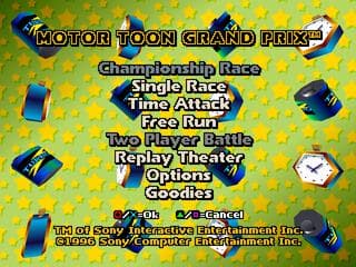Motor Toon Grand Prix 2 screenshot 5
