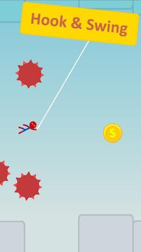 Flip Hero - Spider Hook screenshot 2